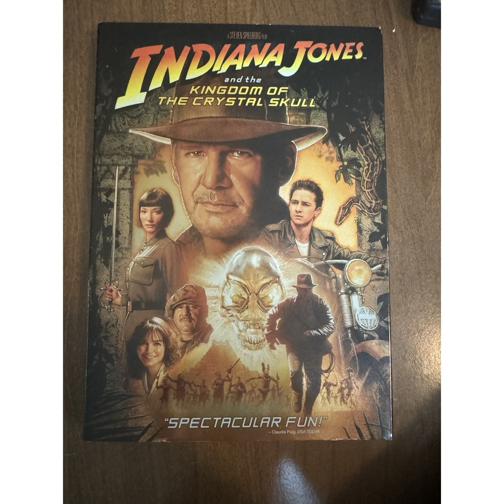 Indiana Jones and the Kingdom of the Crystal Skull (DVD, 2008)